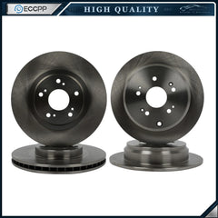 4 PCS Front & Rear Brake Rotors Discs Kit For 5 Lugs Honda CR-V 2005 - 2006 KOEEP [2]