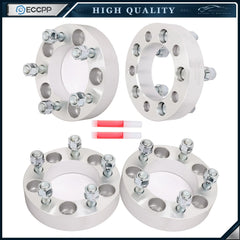 4 Pcs 1.25" 5x4.5 5x114.3 Wheel Spacers 1/2"x20 For Ford Explorer Ranger Mustang 6B93BC-57 [1]