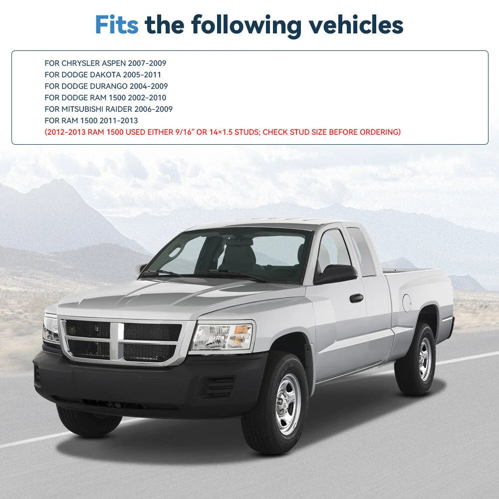 4 Pcs 1.5" 5x5.5 Hub Centric Wheel Spacers 9/16"x18 For Dodge Ram 1500 Dakota 6B93BC-57 [3]