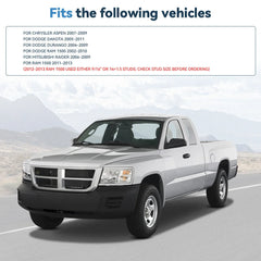 4 Pcs 1.5" 5x5.5 Hub Centric Wheel Spacers 9/16"x18 For Dodge Ram 1500 Dakota 6B93BC-57 [3]