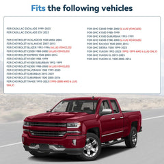4 Pcs 1.5" 6x5.5 Hub Centric Wheel Spacers For Chevy Silverado Sierra 1500 Yukon 6B93BC-57 [3]
