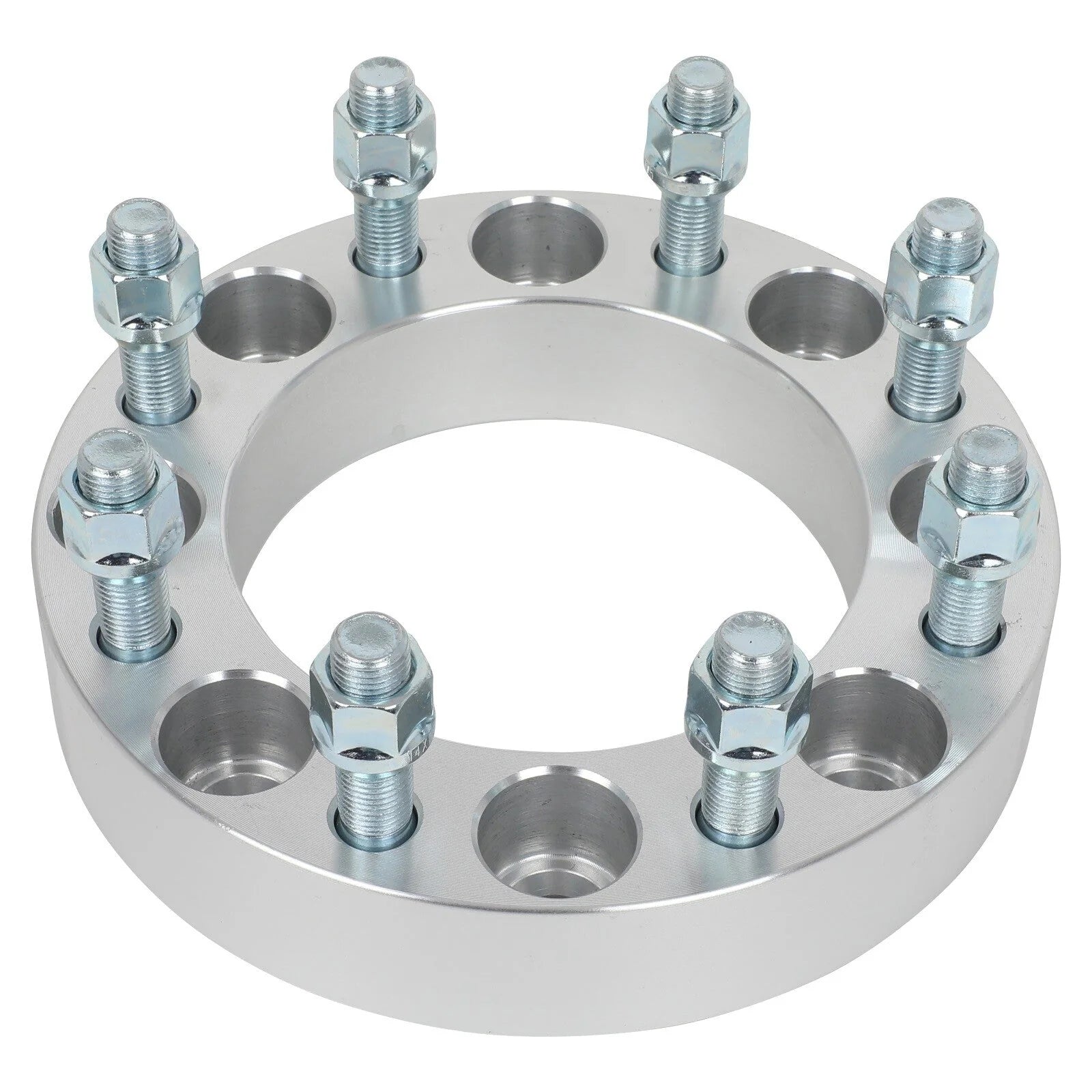 4 Pcs 1.5" 8x6.5 to 8x170 Conversion Wheel Adapters For Chevy GMC to Ford 8 Lug 6B93BC-57 [9]