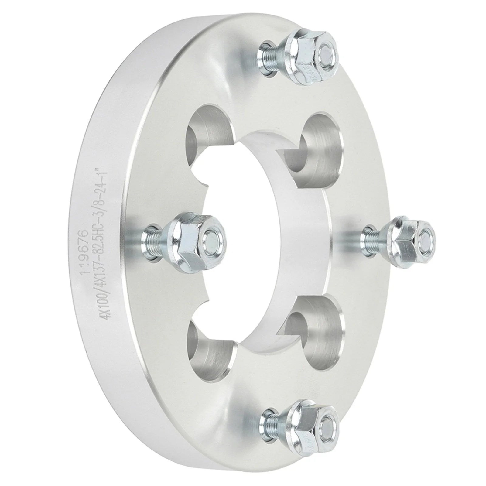 4 Pcs 1" 4x100 to 4x137 Wheel Adapters For Polaris 4/100 to Honda 4/137 Wheels KOEEP [9]