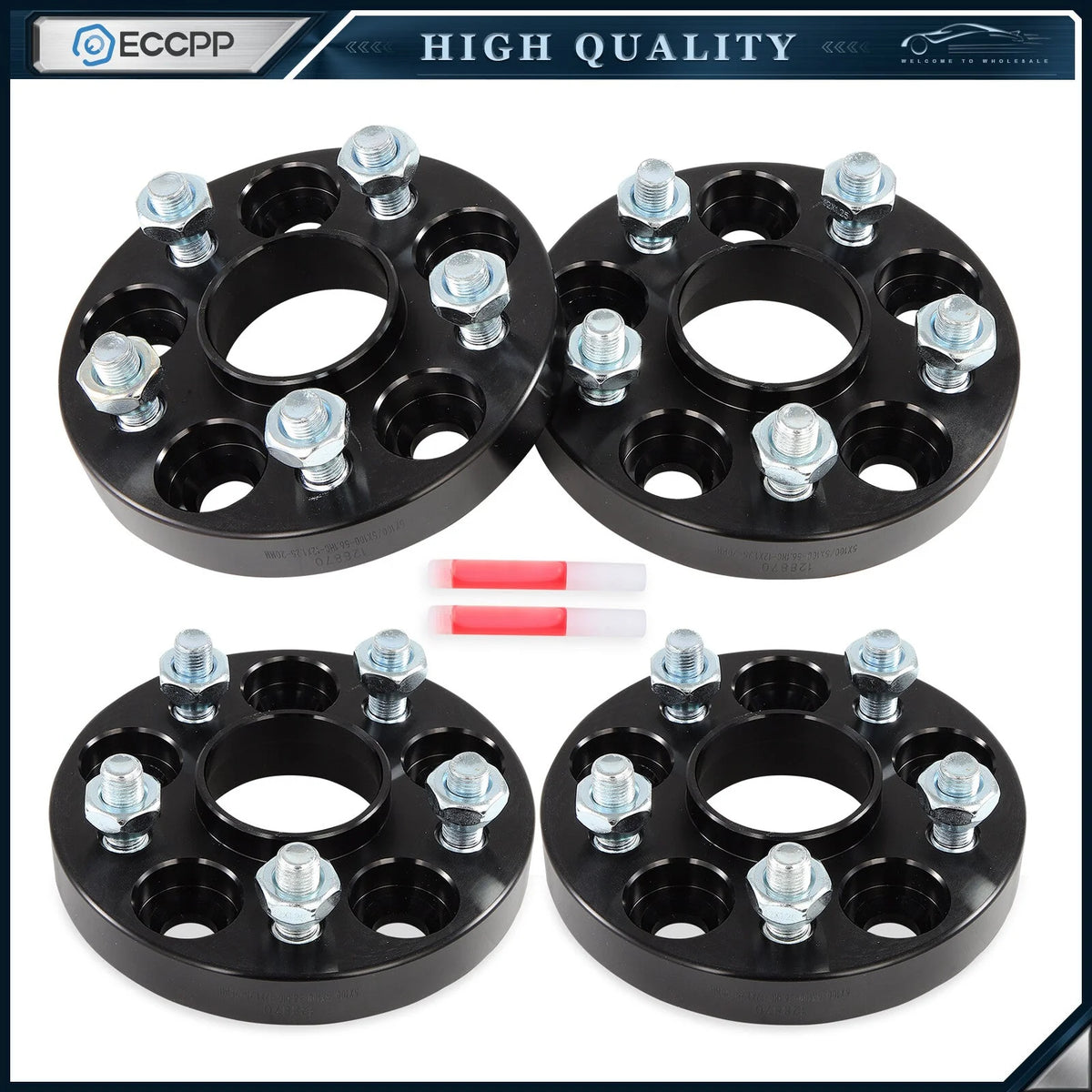4 Pcs 20mm 5x100 Hub Centric Wheel Spacers For Subaru Forester Impreza 1998-2018 6B93BC-57 [1]
