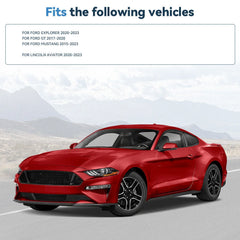 4 Pcs 5x4.5 1.5 inch Hub Centric Wheel Spacers 14x1.5 For Ford Mustang 2015-2025 KOEEP [3]