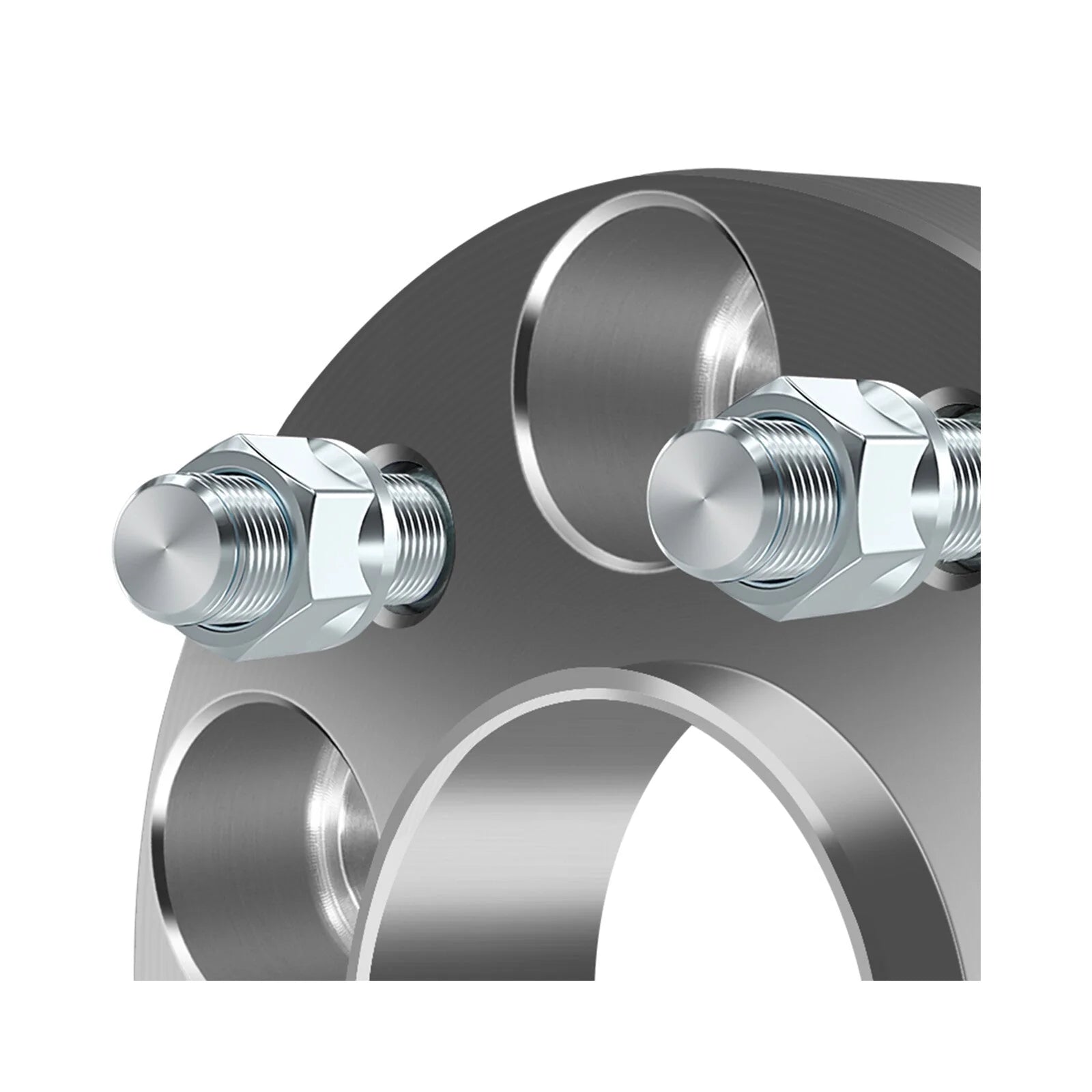 4 Pcs 5x4.5 5x114.3 Hub Centric Wheel Spacers 1 inch For Toyota Tacoma 2WD 5 Lug 6B93BC-57 [10]