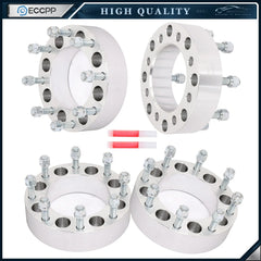 4 Pcs 8x6.5 to 8x180 2 inch Wheel Adapters 14x1.5 For Chevy GMC 8x165.1 to 8x180 6B93BC-57 [1]