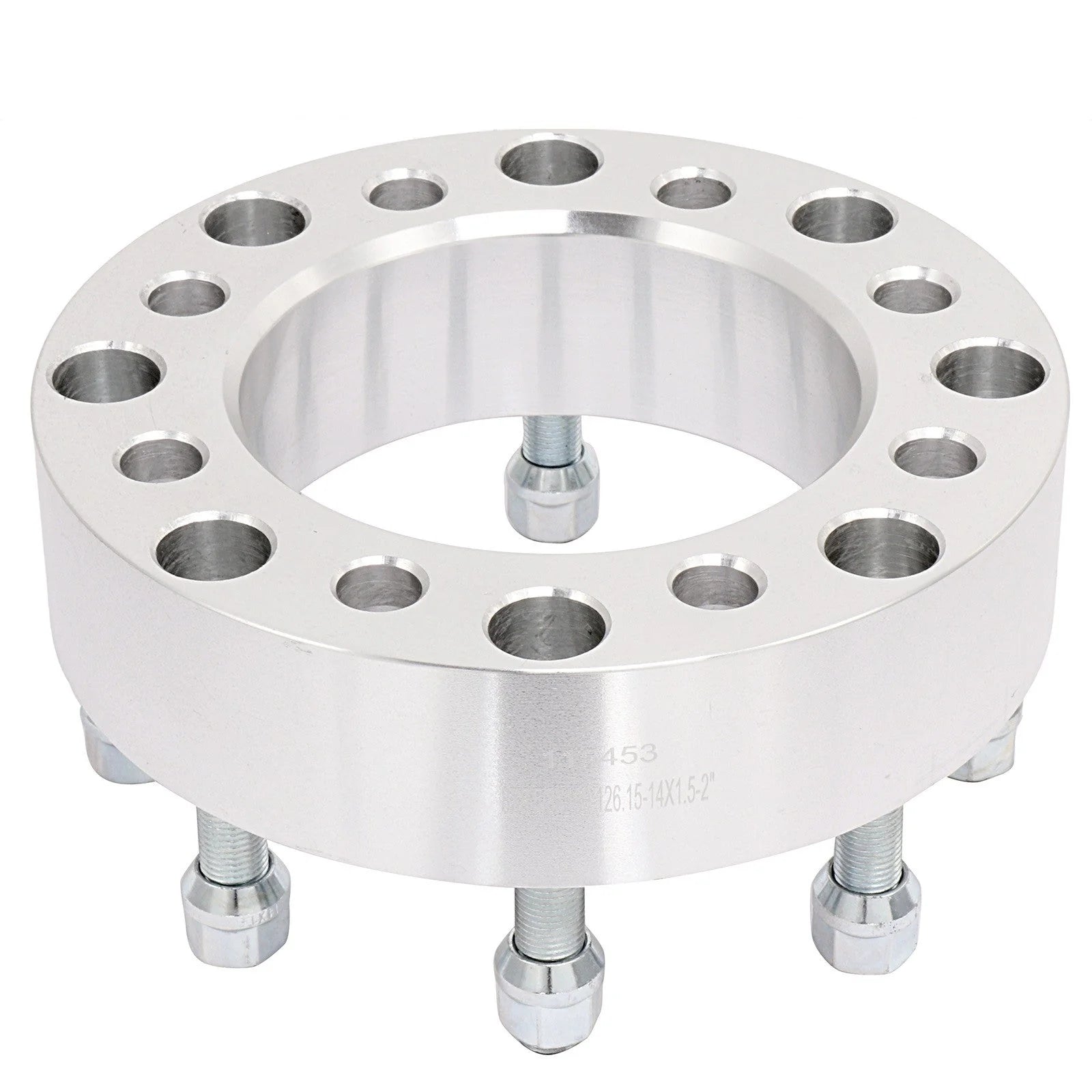 4 Pcs 8x6.5 to 8x180 2 inch Wheel Adapters 14x1.5 For Chevy GMC 8x165.1 to 8x180 6B93BC-57 [6]