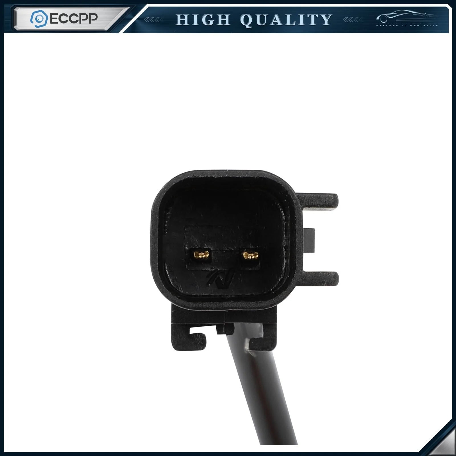 4 Pcs Front & Rear ABS Wheel Speed Sensors For 2011-2012 Ford Edge Lincoln MKX 6B93BC-57 [10]