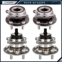 4 Pcs Front & Rear Wheel Hub Bearings Assembly For Lexus CT200h FWD 2011-2017 KOEEP [1]
