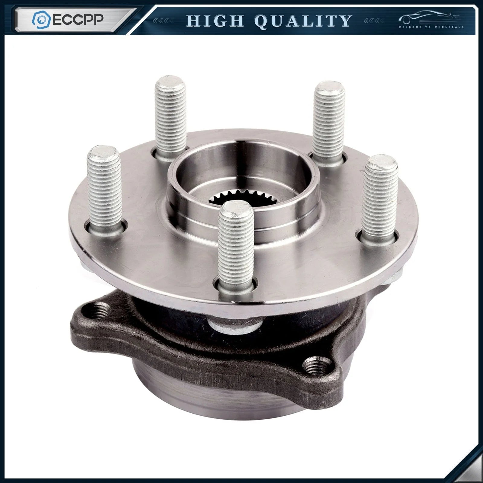 4 Pcs Front & Rear Wheel Hub Bearings Assembly For Lexus CT200h FWD 2011-2017 KOEEP [2]