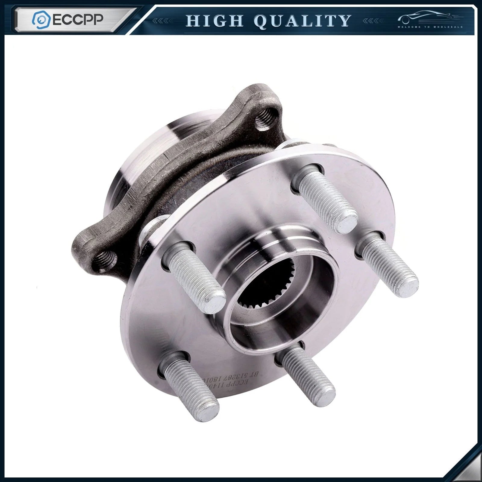 4 Pcs Front & Rear Wheel Hub Bearings Assembly For Lexus CT200h FWD 2011-2017 KOEEP [4]