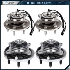4 Pcs Front & Rear Wheel Hub Bearings For Ford Expedition Lincoln Navigator 4WD KOEEP [1]