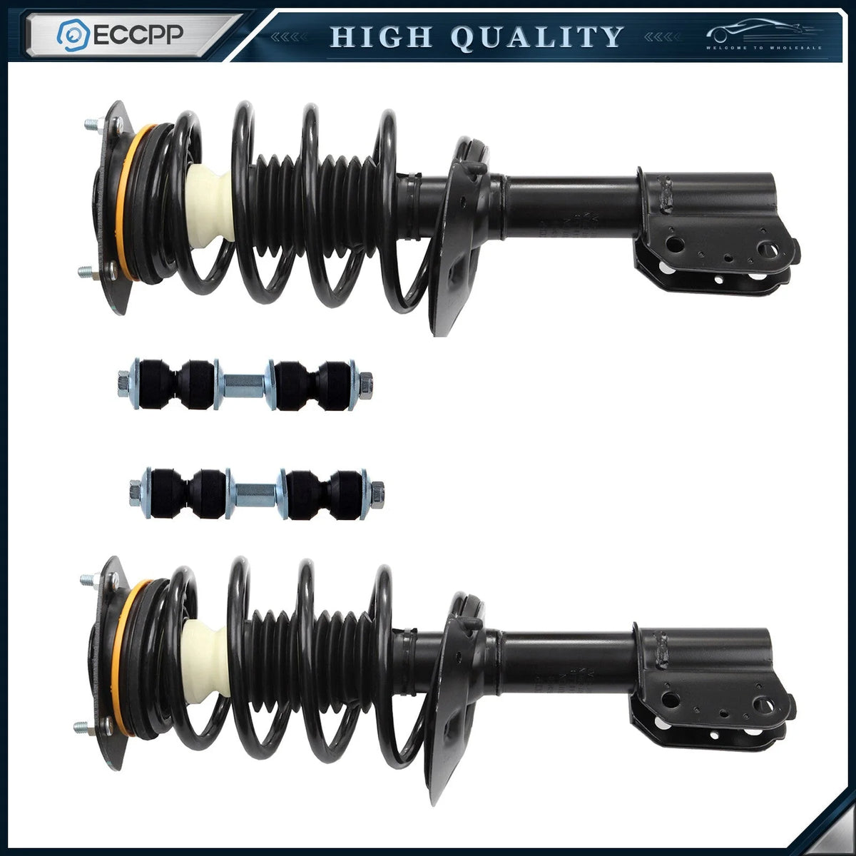 4pc Front Struts Sway Bar End Link Stabilizer Kit For Chevy Impala Monte Carlo KOEEP [1]