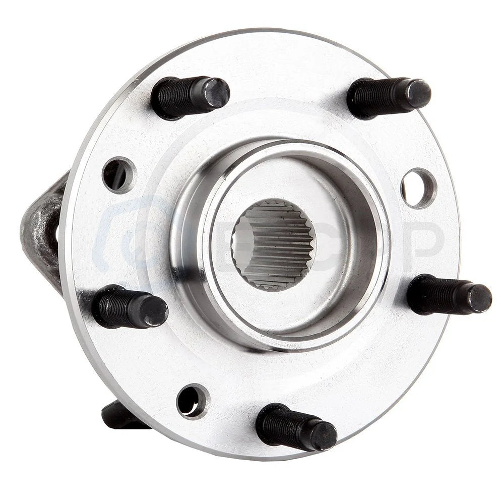 4pc Kit Front Wheel Hub Bearing Assembly Sway Bar Link ABS For Chevrolet KOEEP [5]