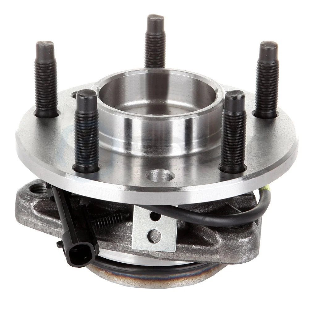 4pc Kit Front Wheel Hub Bearing Assembly Sway Bar Link ABS For Chevrolet KOEEP [6]