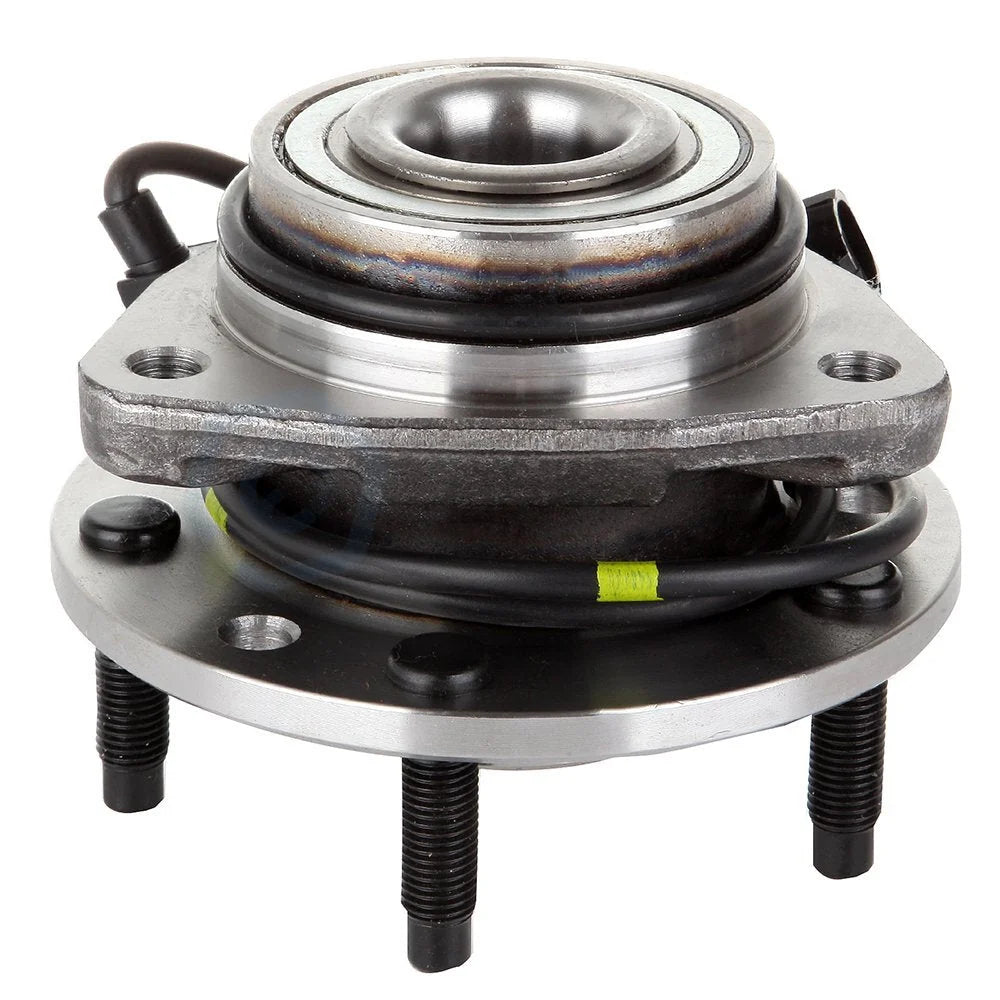 4pc Kit Front Wheel Hub Bearing Assembly Sway Bar Link ABS For Chevrolet KOEEP [7]