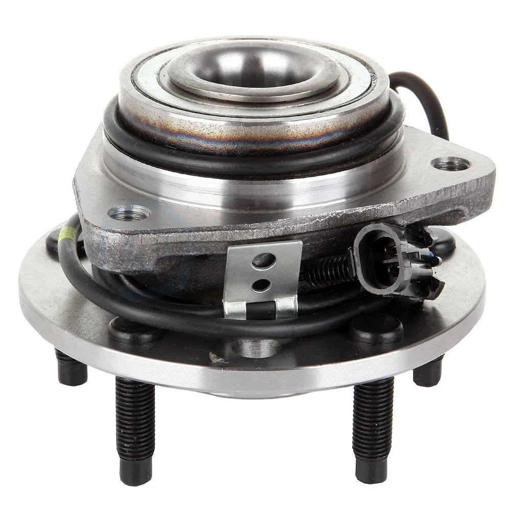 4pc Kit Front Wheel Hub Bearing Assembly Sway Bar Link ABS For Chevrolet KOEEP [8]