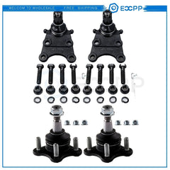 4pcs For 04 05 06-12 GMC Canyon Chevy Colorado Front Upper Lower Ball Joints Kit KOEEP [1]