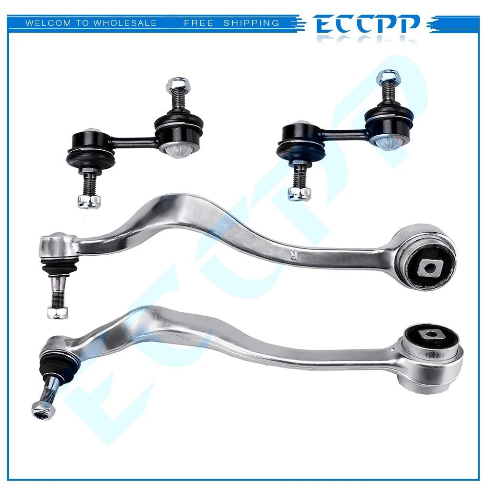 4pcs For 2001 2002 2003 BMW 525i 530i Rear Sway Bars Front Lower Control Arms 6B93BC-57 [1]