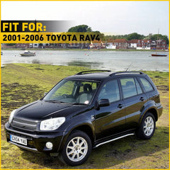 4pcs For Toyota RAV4 XA20 2001-2006 Roof Rack Bar Cover Rail End Replace Shell 6B93BC-57 [2]