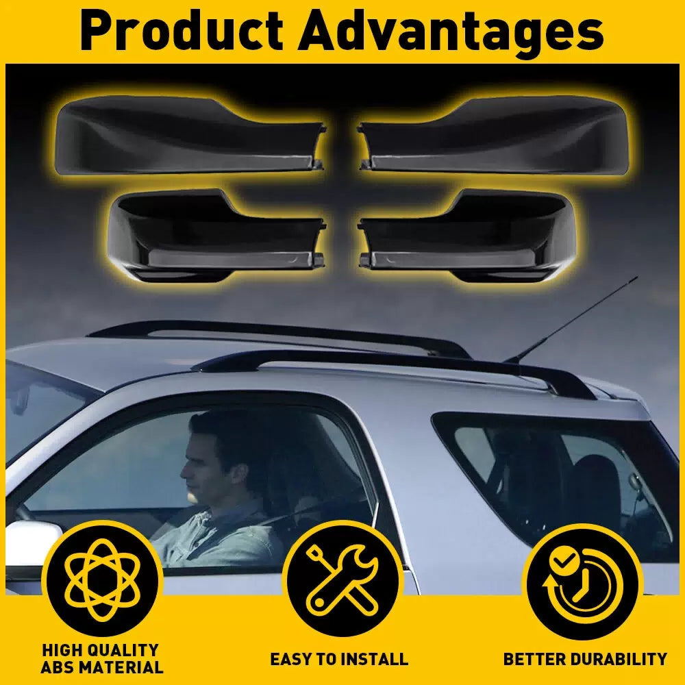 4pcs For Toyota RAV4 XA20 2001-2006 Roof Rack Bar Cover Rail End Replace Shell 6B93BC-57 [6]