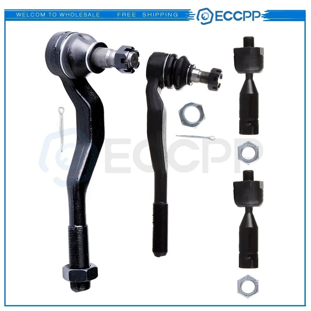 4pcs Front Tie Rod Ends ES3545 EV433 For 1995-2001 2002 2003 2004 Toyota Tacoma KOEEP [1]
