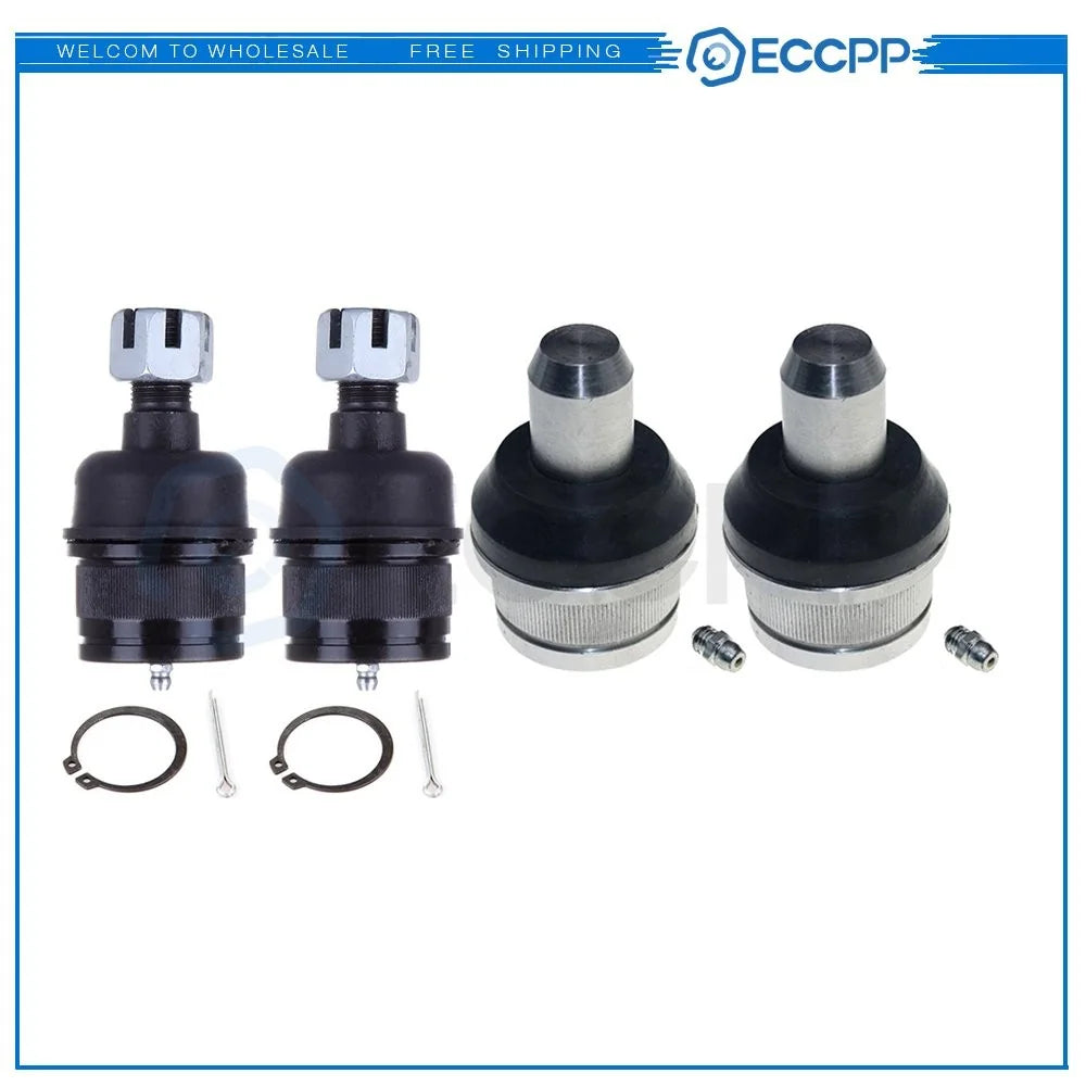 4pcs Front Upper Lower Ball Joints Kit For 1999-2012 Ford F-250 350 Super Duty KOEEP [1]