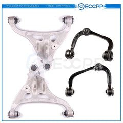4pcs Front Upper Lower Control Arms Ball Joint For 2005-08 Ford F-150 & Lincoln KOEEP [1]