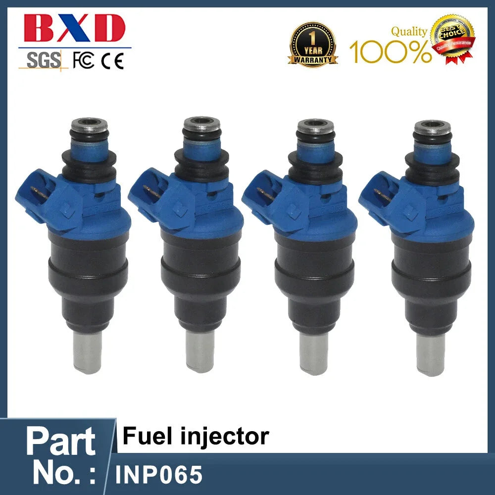 4pcs Fuel Injector INP-065 MDH275 for 98-1996 Mitsubishi Eclipse Galant L4 2.4 6B93BC-57 [2]