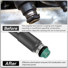 4pcs Fuel Injectors For Chevrolet Cobalt Malibu HHR Saturn Vue Ion Pontiac G6 KOEEP [4]