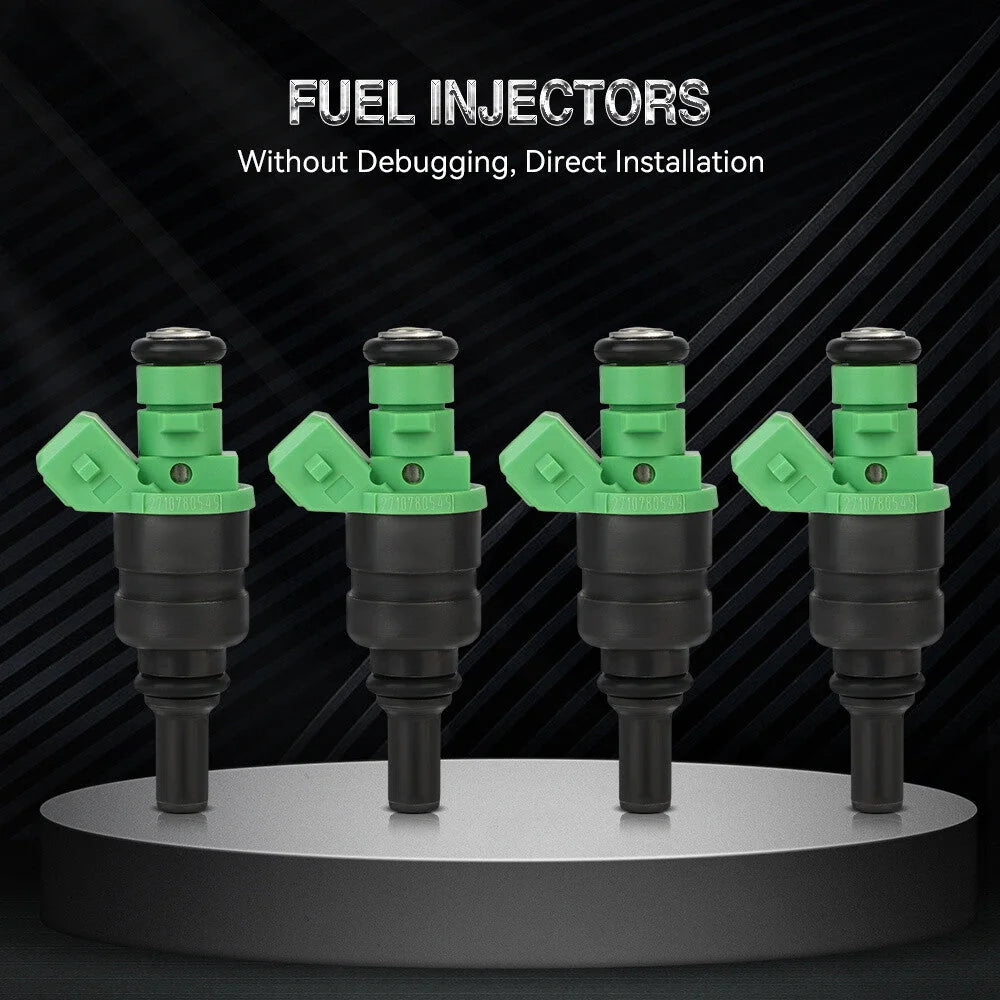 4pcs Fuel Injectors For Mercedes-benz C230 1.8L 2003 2004 2005 2710780549 6B93BC-57 [1]