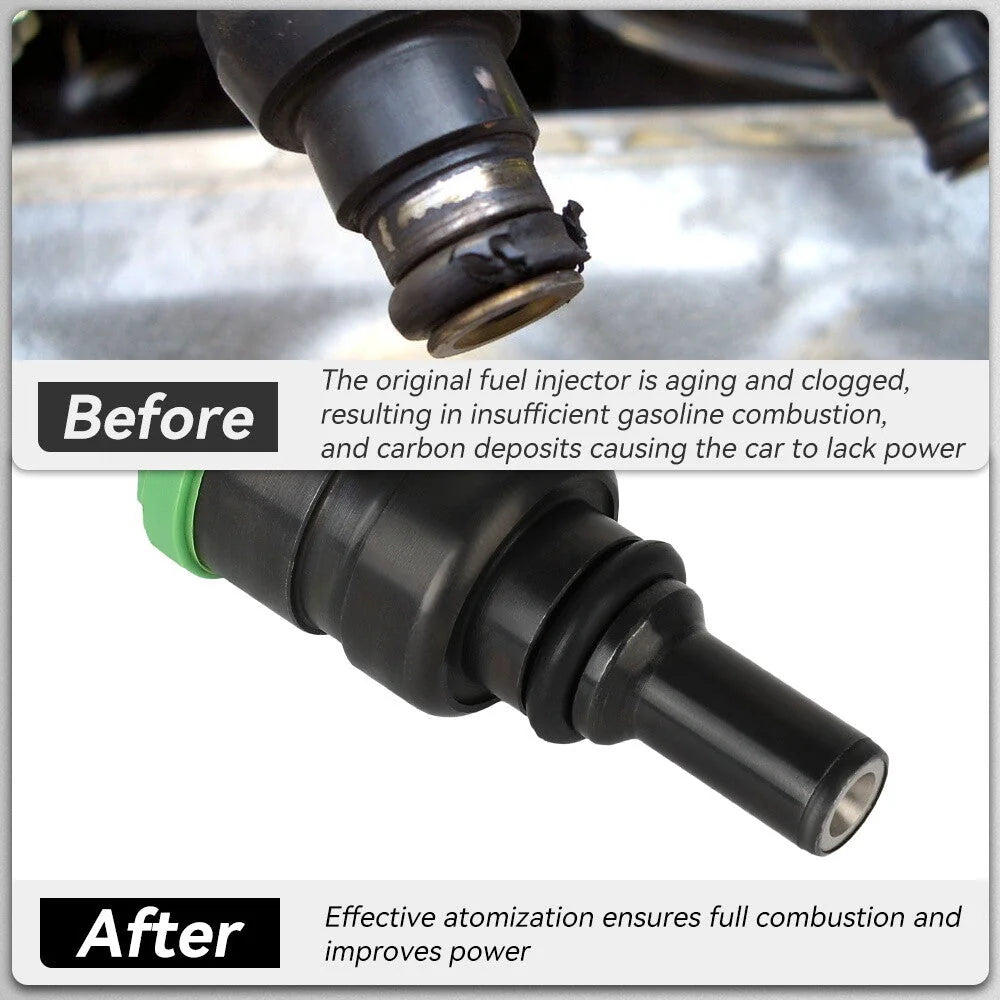 4pcs Fuel Injectors For Mercedes-benz C230 1.8L 2003 2004 2005 2710780549 6B93BC-57 [4]