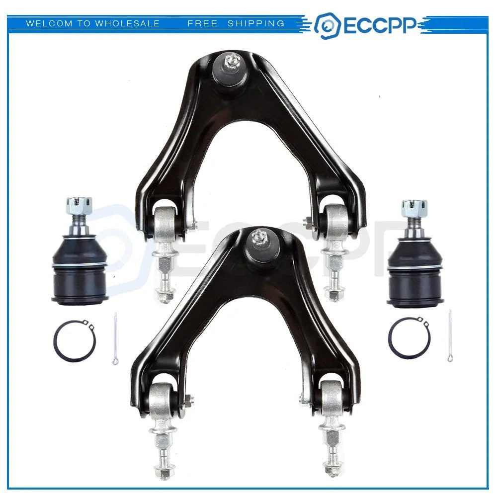 4pcs Upper Control Arm Lower Ball Joint For 1997 Accord Odyssey Oasis Acura CL KOEEP [1]