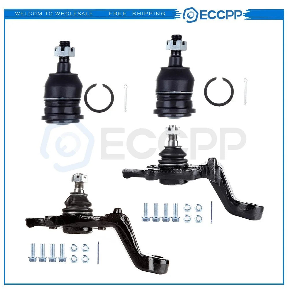 4pcs Upper Lower Ball Joints Steering Kit Fits 1999-2003 2004 Toyota Tacoma 4WD KOEEP [1]