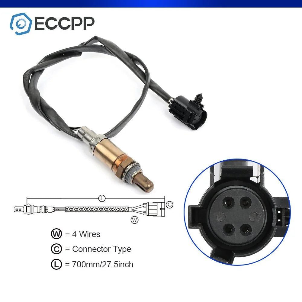 4pcs Upstream & Downstream For 98-01 Chrysler Concorde 2.7L O2 Oxygen 02 Sensor KOEEP [6]
