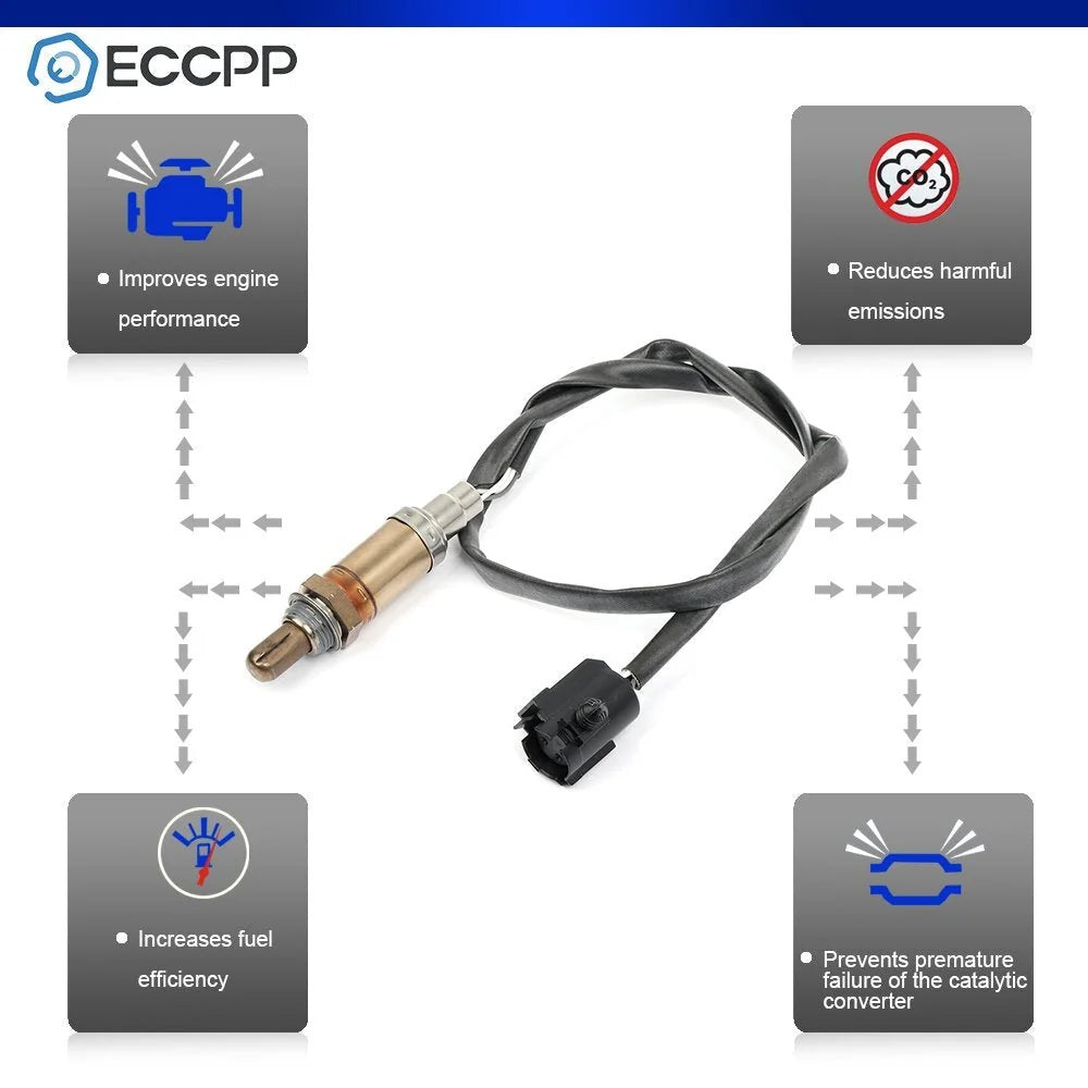 4pcs Upstream & Downstream For 98-01 Chrysler Concorde 2.7L O2 Oxygen 02 Sensor KOEEP [8]