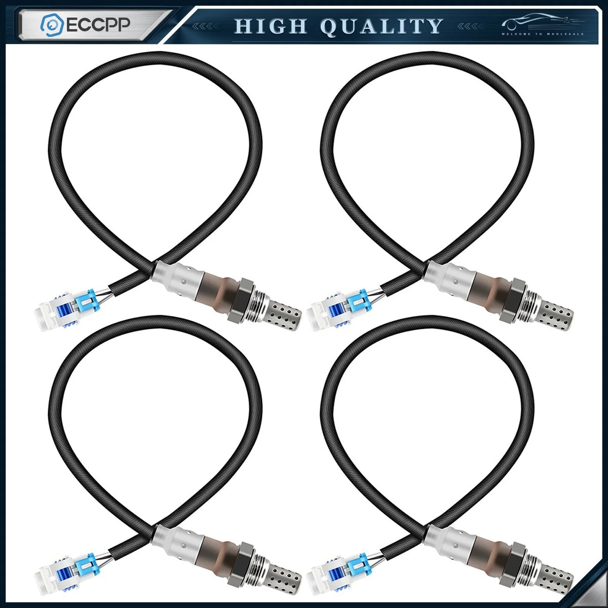 4pcs for Chevy Silverado GMC Sierra 1500 2003-2006 Oxygen Sensor O2 Front+Rear KOEEP [1]