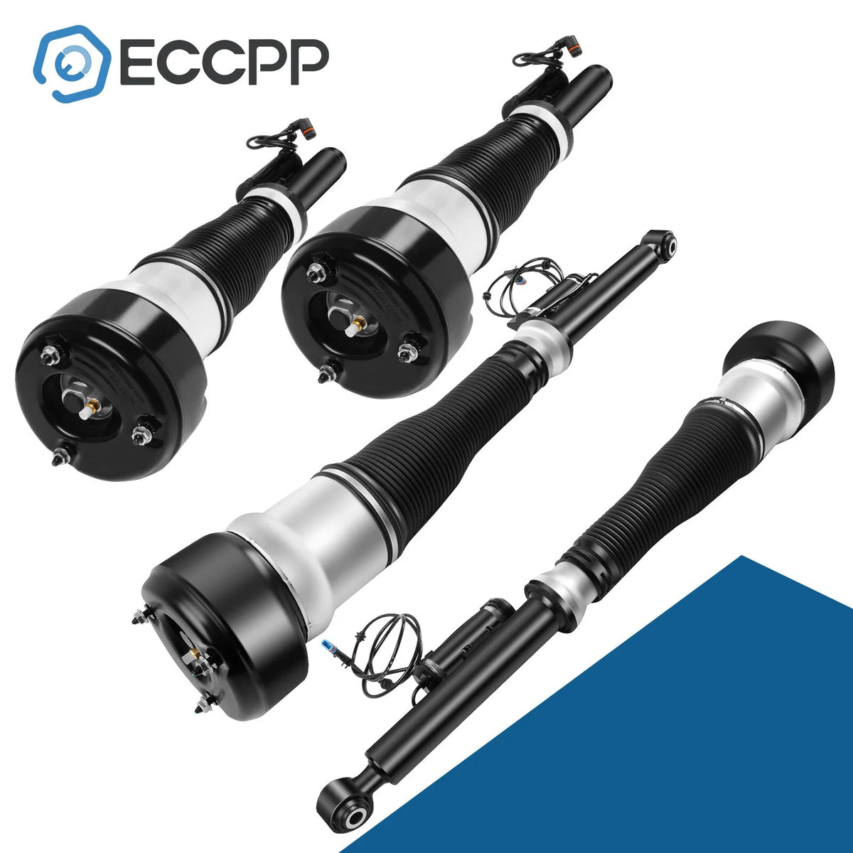 4xFront + Rear Air Suspension Shock Fits Mercedes W221 S350 S400 S500 S550 S63 KOEEP [1]