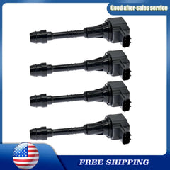 4x 22448-6N015 Ignition Coils For Nissan Sentra 1.8L I4 22448-6N011 6B93BC-57 [1]