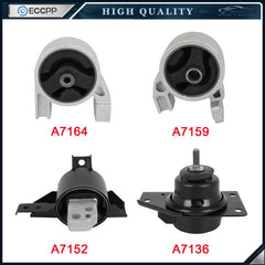 4x Engine Motor Trans Mount Repalacement For Hyundai Accent 06-11 1.6L,Automatic KOEEP [1]