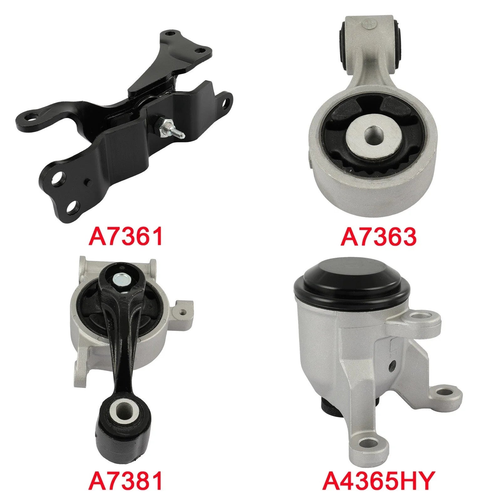 4x Engine Motor & Transmission Mount & Torque Strut Mount for Nissan Maxima 3.5L KOEEP [1]
