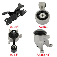 4x Engine Motor & Transmission Mount & Torque Strut Mount for Nissan Maxima 3.5L KOEEP [1]