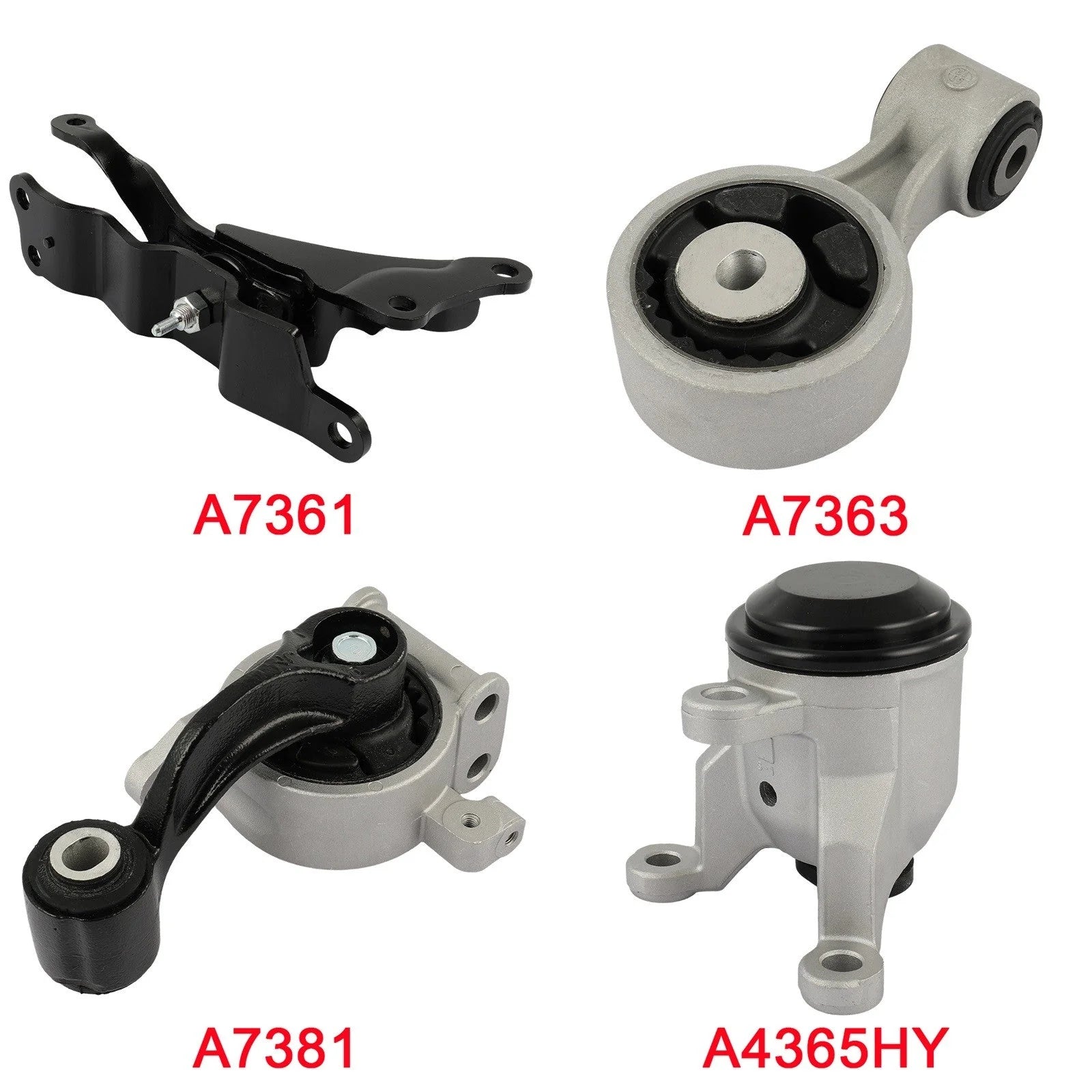 4x Engine Motor & Transmission Mount & Torque Strut Mount for Nissan Maxima 3.5L KOEEP [2]