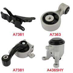 4x Engine Motor & Transmission Mount & Torque Strut Mount for Nissan Maxima 3.5L KOEEP [2]