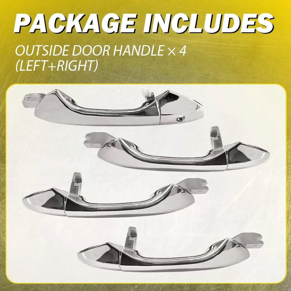 4x Exterior Outside Door Handle Front Rear Left Right For 2008-2012 Honda Accord 6B93BC-57 [11]