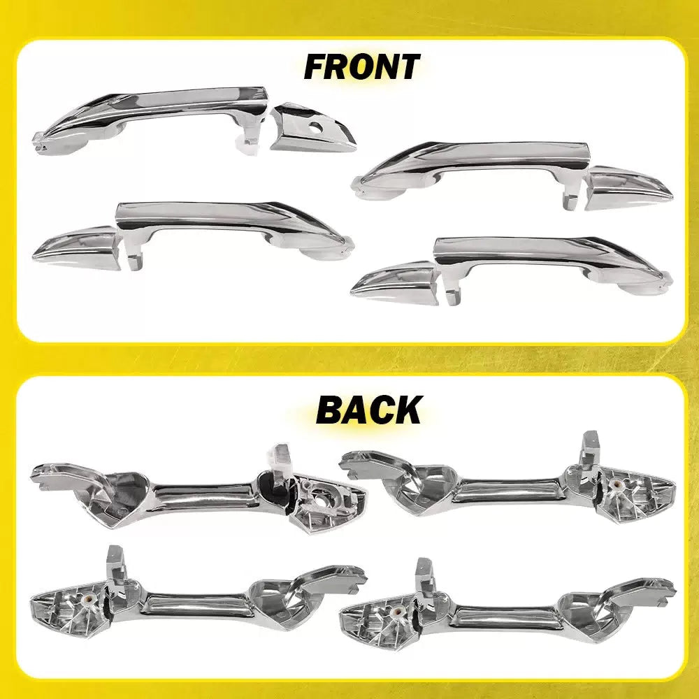 4x Exterior Outside Door Handle Front Rear Left Right For 2008-2012 Honda Accord 6B93BC-57 [5]