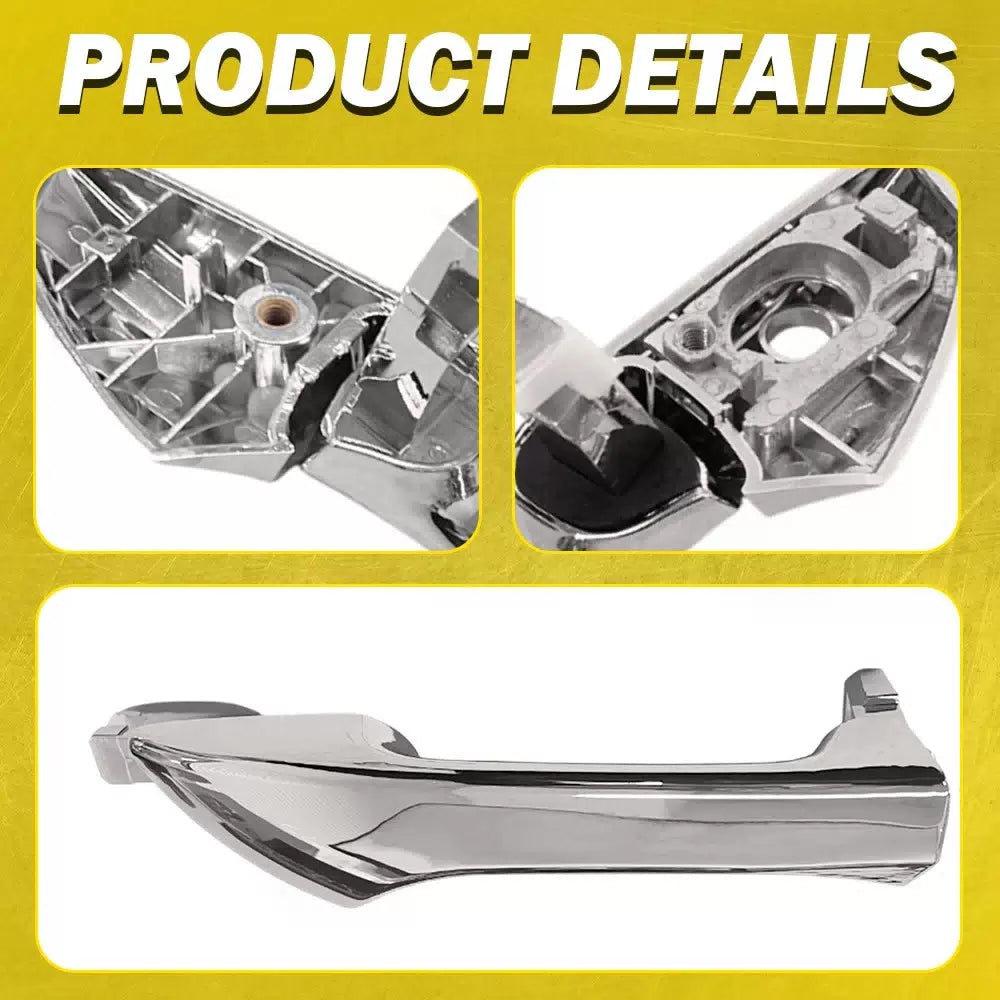 4x Exterior Outside Door Handle Front Rear Left Right For 2008-2012 Honda Accord 6B93BC-57 [6]