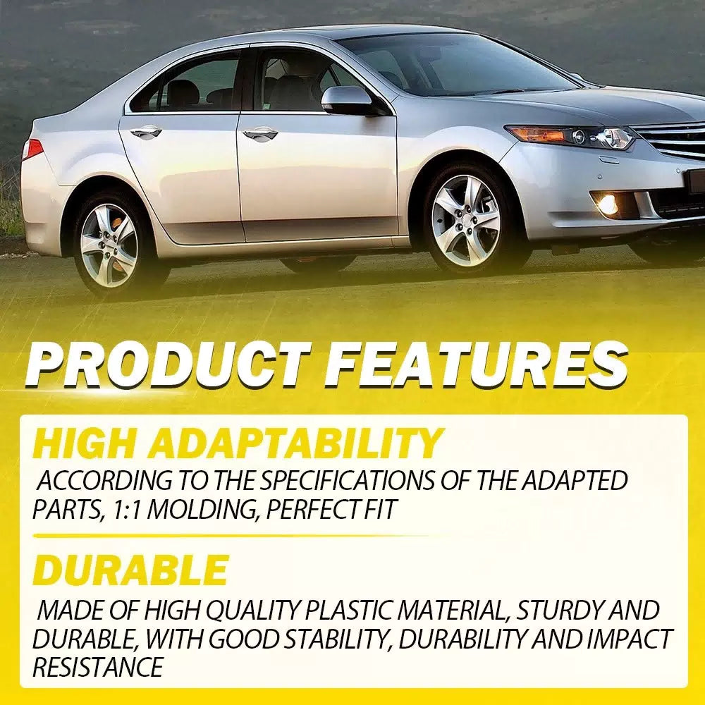 4x Exterior Outside Door Handle Front Rear Left Right For 2008-2012 Honda Accord 6B93BC-57 [9]