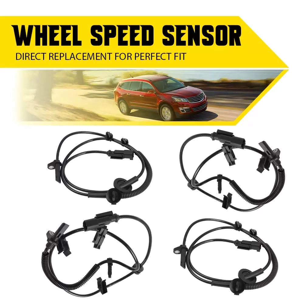 4x Front Rear ABS Wheel Speed Sensor for 2009-17 Chevy Traverse Buick Enclave EA 6B93BC-57 [1]